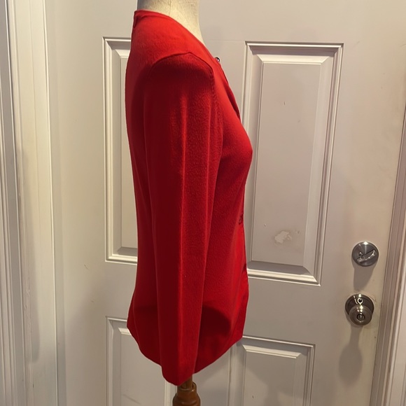 B B’s closet sweater Cardigan women’s size S small Vintage red - Picture 3 of 15